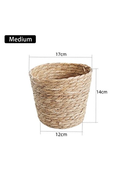 choice2 وعاء زهور منسوج ، قطعة واحدة، صغير/صغير/متوسط/كبير، مناسب للحدائق وال...