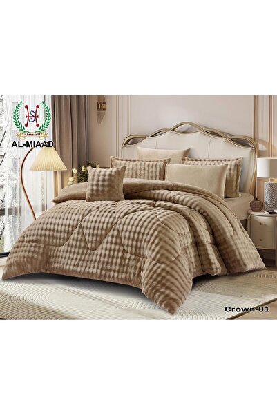 ALMIADD Crown Luxury Winter Bedspread (7 Pieces) - Double Size - 230x250