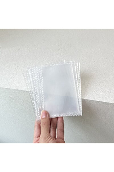 Choice7 ١٠ قطع من ألبوم أوراق شفافة، دفتر ملاحظات ذو ٣ حلقات، منظم يوميات صغي...