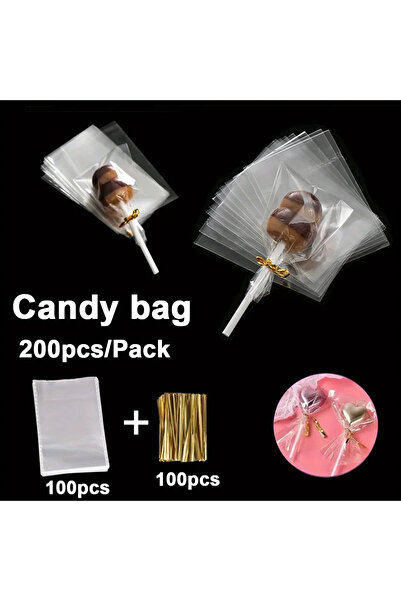 Choice Other 200pcs 200pcs Lollipop Packaging Household Kitchen Baking Produc...