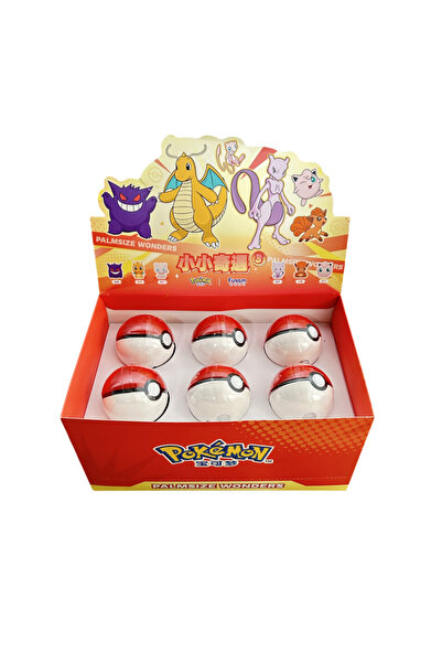 Choice7 علبة واحدة (12 قطعة) من شخصيات بوكيمون أنمي، كرات بوكيمون، شخصيات أكش...