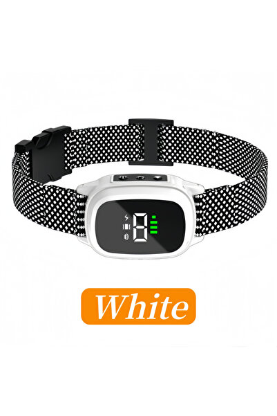 Choice1 D16-NL-White Pet Dog Anti Barking Device Waterproof Ultrasonic Stop B...