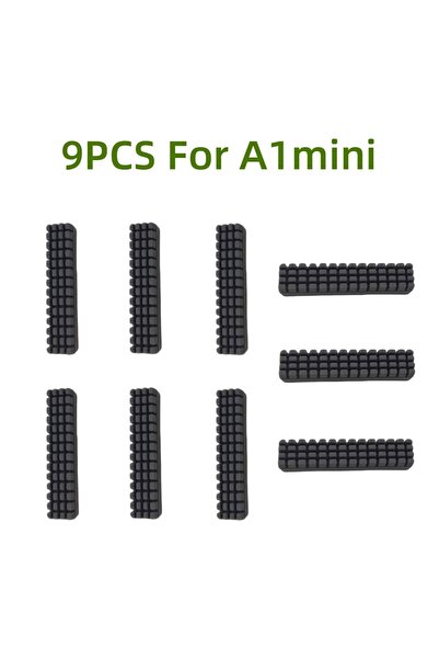 Choice5 9 قطع - فرشاة فوهة صغيرة A1 لفرشاة مسح سيليكون A1 من بامبو لاب، فرش ت...