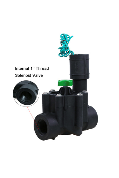 Choice1 صمام ري صناعي مقاس 1 بوصة أو 3/4 بوصة أو 1 بوصة، صمامات لولبية 24 فول...