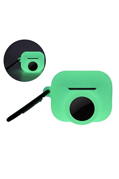 Choice1 غطاء سيليكون متين 2 في 1 لسماعات AirPods Pro 3 وغطاء Airtag مع سلسلة ...