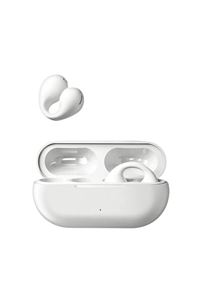 Choice WHITE Wireless Bluetooth Earclip Earphone Outdoor Sport Earbud With Ch...