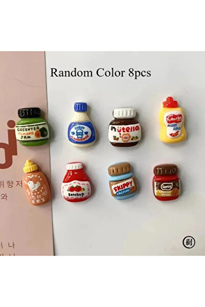 Choice مجموعة واحدة من 8 قطع من مغناطيسات الثلاجة، مغناطيسات زخرفية لطيفة، مغ...