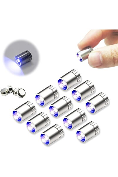 Choice6 Blue 10 PCS 10 pcs Miniature Led Lights Muti-Color Changing Tiny Ligh...
