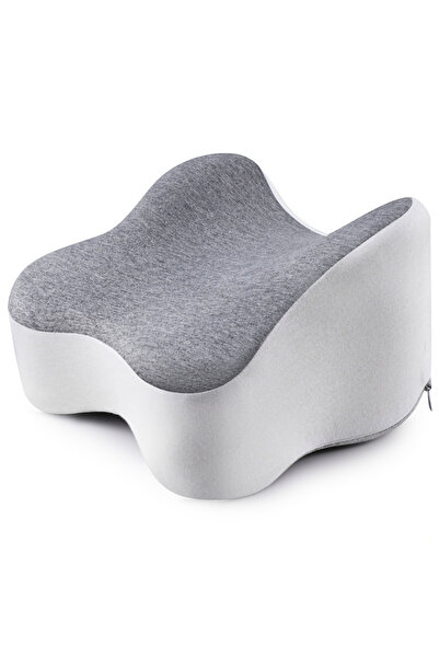 Choice وسادة ركبة وساق صغيرة الحجم من إسفنج الذاكرة، لون رمادي فاتح، مناسبة ل...