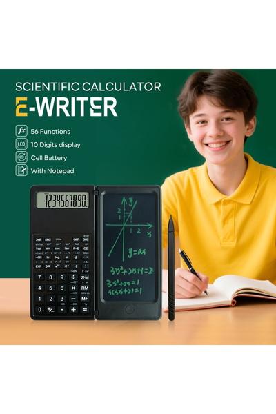 Choice S9 2 in 1 Foldable Scientific Calculators 10 Digits LCD Display With 6...