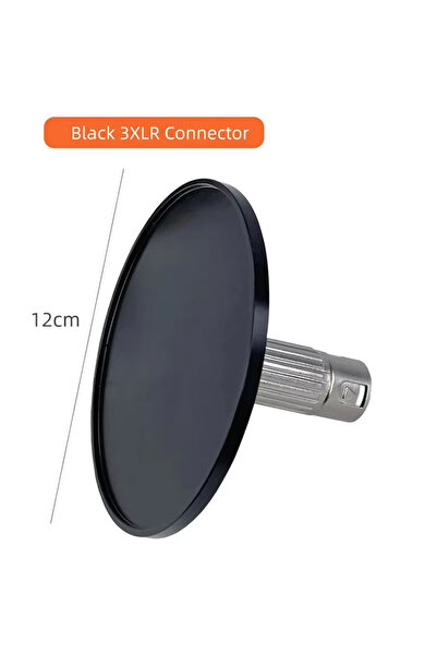 Choice4 3XLR Black Plate-12 Telesco Linear Actuator End Quick Connector M6 M8...