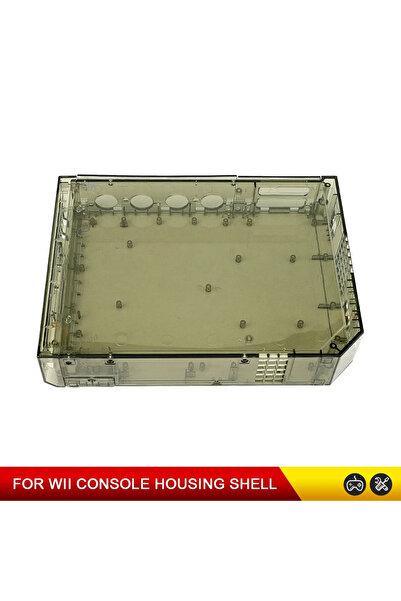 Choice7 TRN Black Multicolor Transparent Replacement Housing Shell For Wii Ga...