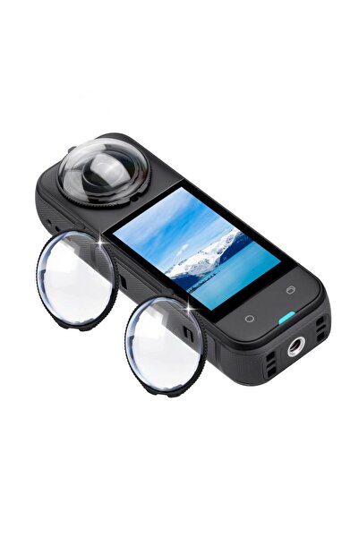 Choice واقيات عدسة ممتازة لكاميرا Insta360 X5، مصنوعة من زجاج بصري عالي الجودة.