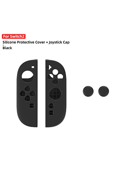 Choice غطاء حماية سيليكوني لجهاز تحكم ألعاب نينتندو سويتش 2، غطاء عصا التحكم،...