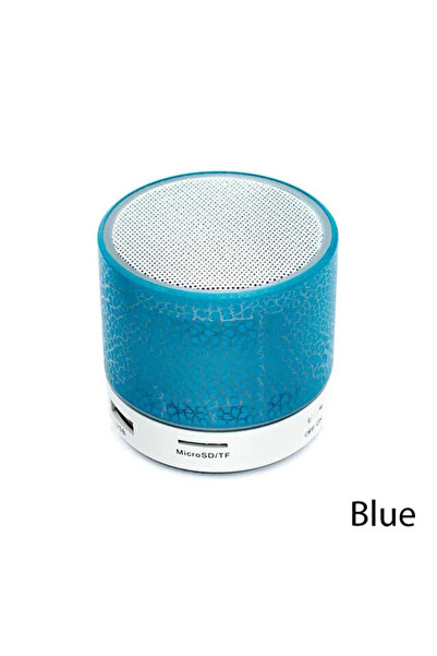 choice2 Blue Bluetooth Mini Speaker Wireless Speaker Colorful LED TF Card USB...