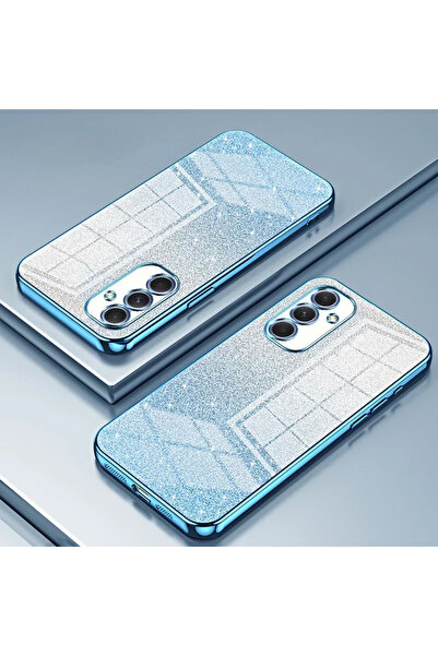 Choice18 Blue Galaxy S25 FE Fashion Glitter Plating Case For S25 FE Plus Ultr...
