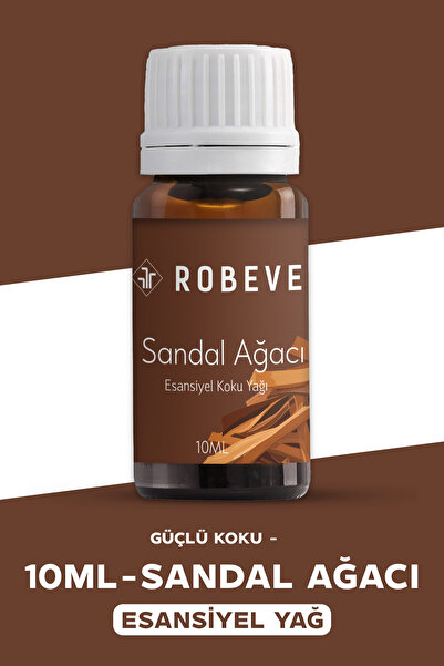 ROBEVE Sandal Ağacı Uçucu Yağ Esansiyel Yağ Uçucu Koku Yağı Hava Nemlendirici...
