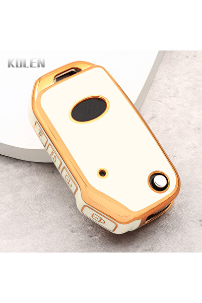 Choice1 غطاء مفتاح سيارة جديد قابل للطي من مادة TPU من G-White لسيارات كيا سب...