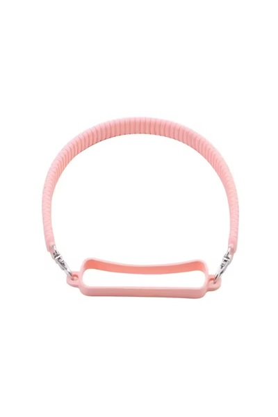 Choice1 حامل زجاجة مياه وردي اللون، حزام حامل زجاجة مياه ناعم ومتين من السيلي...