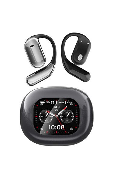 Choice سماعات أذن سوداء من UYUXIO مزودة بتقنية الذكاء الاصطناعي للترجمة الفور...