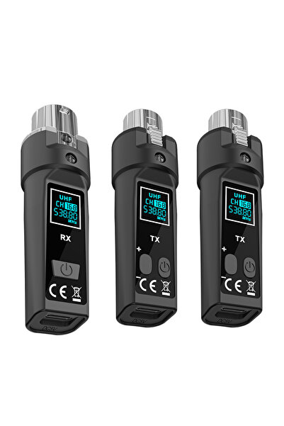 Choice1 LS2 2.4G XLR Adapter System DGNOG Wireless Microphone Transmitter Rec...