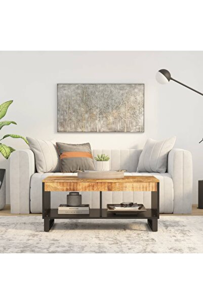 Concept Masă de cafea, 90x50x40 cm, lemn masiv de mango