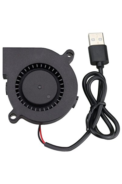 Choice1 2PCS 5015 5V USB DC 5V 12V 24V 50x50x15mm Centrifugal Cooler 2Pin Rad...