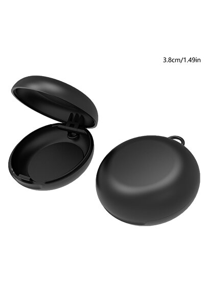 Choice علبة تخزين سدادات أذن بلاستيكية صغيرة محمولة سوداء اللون من KOQZM، علب...