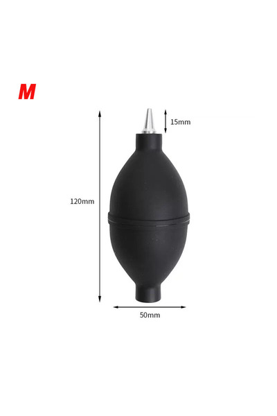 choice2 منفاخ هواء أسود قوي للغاية لتنظيف عدسات الكاميرا والهواتف المحمولة