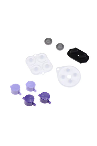 Choice3 Colorful Set 1Set For SNES ABXY Butt Conductive Pad Set For Super Fam...