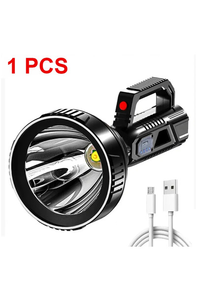 Choice 1 Pcs High Power LED Flashlight Waterproof Fishing Torch USB Rechargea...