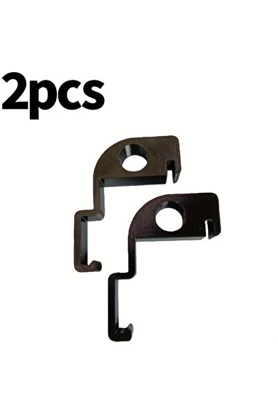 Choice5 قطعتان من مشابك تهوية سلة المهملات السوداء (نصف قطعة) | مضاد للحشرات،...