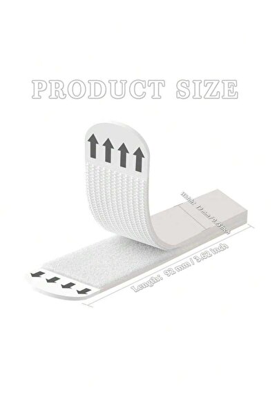 Choice 12 زوجًا أبيض، 24 زوجًا من شرائط التعليق الكبيرة، لاصق قوي مزدوج الجوا...