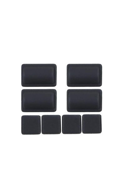 Choice7 سدادة غبار سوداء لجهاز ألعاب Wii، وسادة قدم مربعة مانعة للانزلاق...