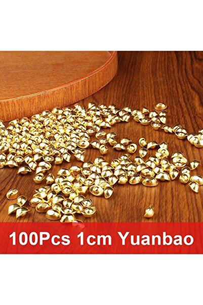 Choice1 100 قطعة يوانباو، قطعة واحدة من قرن نحاسي 4/6/8 سم، يجلب الحظ والثروة...