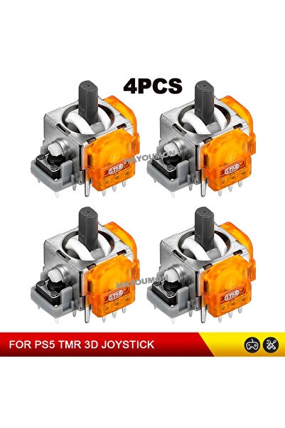 Choice14 For PS5 4PCS 2/10Pcs 3D Analog Stick Replacement TMR Effect Joystick...