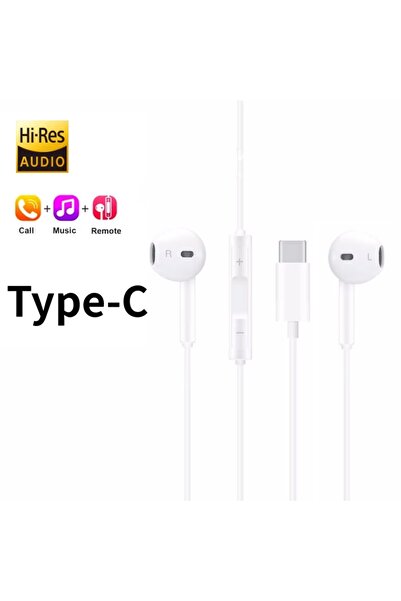 Choice1 سماعات أذن من النوع C لهواتف Honor، تدعم منفذ AUX 3.5 ملم، متوافقة مع...