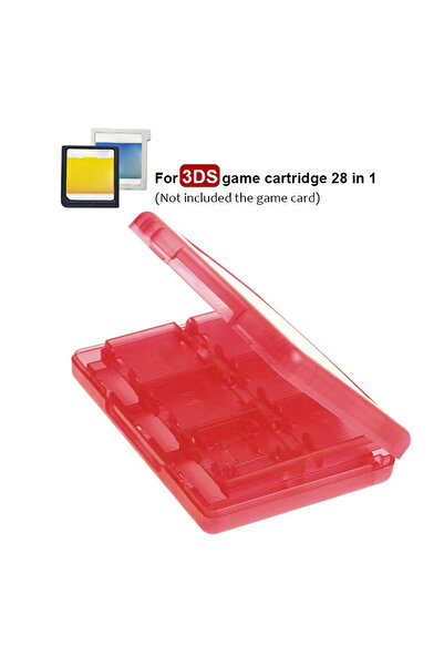 Choice1 صندوق تخزين بطاقات ألعاب DATA FROG وردي اللون، مناسب لأجهزة NDS و3DS،...