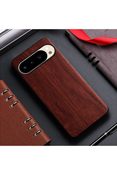 Choice17 جراب بني اللون لهاتف جوجل بكسل 10 برو، متوافق مع هواتف جوجل بكسل 10،...