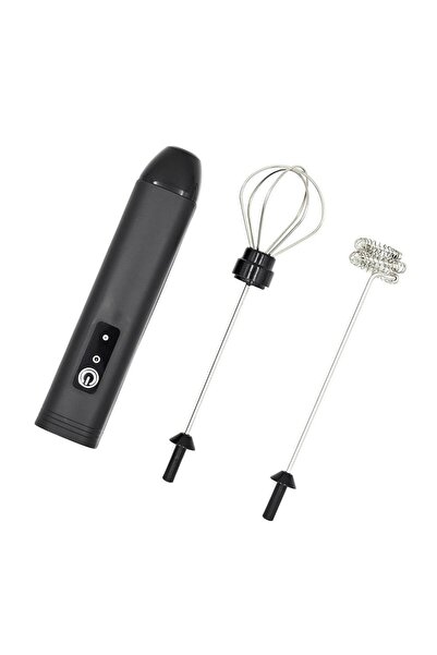 Choice1 B جهاز خفق الحليب الكهربائي بثلاث سرعات، محمول باليد، قابل لإعادة الش...