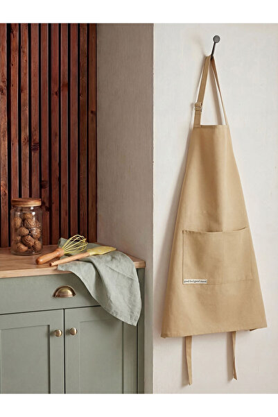 LC Waikiki From the Colorful Shop. Lcw Home Beige Kitchen Apron with Pockets