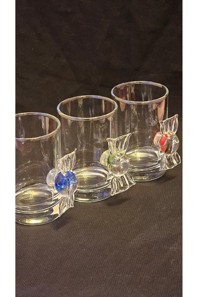 Turkish Store İstanbul طقم شاي أسورتي سينجر كولب لـ 6 أشخاص