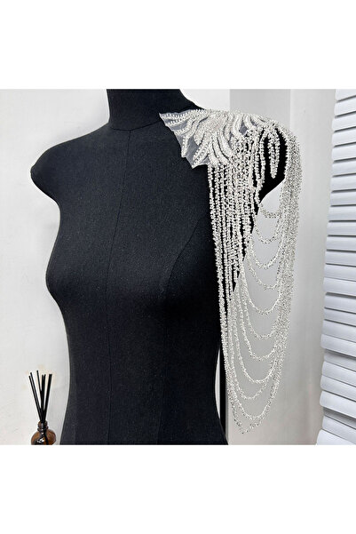 choice2 3 1Pc Tassel Chain Sequin Shoulder Ornaments Wedding Dress Performanc...