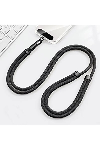 Choice8 Black-B Adjustable Mobile Phone Strap Lanyard Crossbody Phone Lanyard...