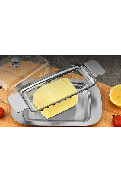 Choice1 قطاعة جبن، علبة تخزين زبدة، طبق زبدة بغطاء، وعاء زبدة للخبز، طبق بسكو...