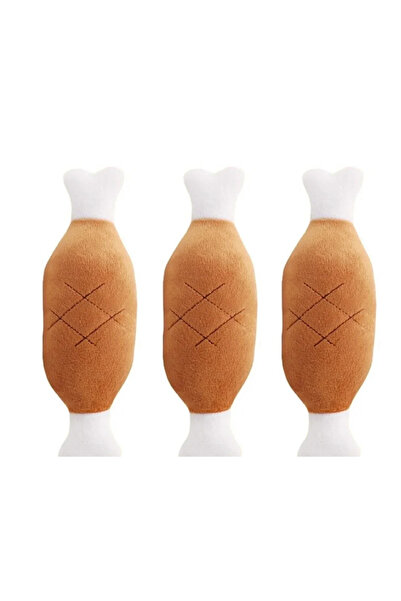 Choice1 3 قطع من ألعاب الكلاب على شكل أرجل دجاج وعظام، لعبة وبري للكلاب والقط...