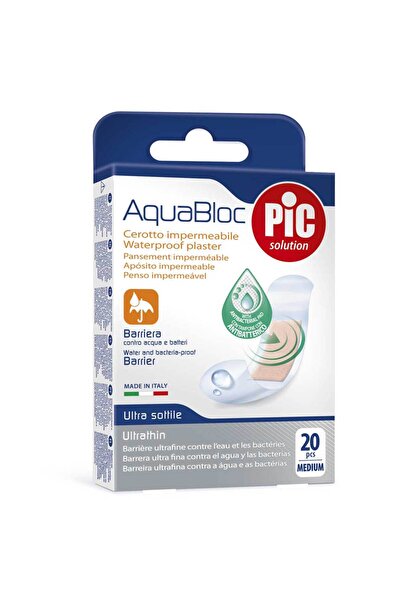 Other Plasture rezistent la apa Aquablock 19mm x 72mm, 20 Bucati, Pic Solution