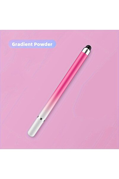 choice2 قلم لمس وردي اللون، قطعة واحدة، متعدد الاستخدامات، ثنائي اللون، للهوا...