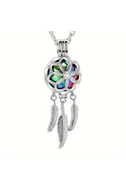 Choice 1pcs Cremation Jewelry Dream Net Urn Pendant Necklace with Hollow Urn ...