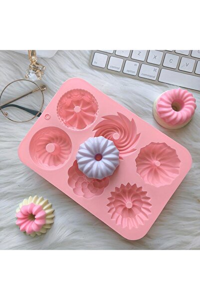 choice2 قوالب كيك وردية بأشكال مختلفة، أكواب كب كيك ثلاثية الأبعاد على شكل من...